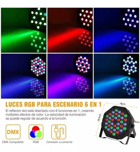 Miniatura 1 de Proyector De Luces Led Multifuncional